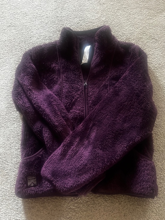 oiselle Jackets & Blazers - oiselle Plush Full-Zip Teddy Jacket in Deep Plum